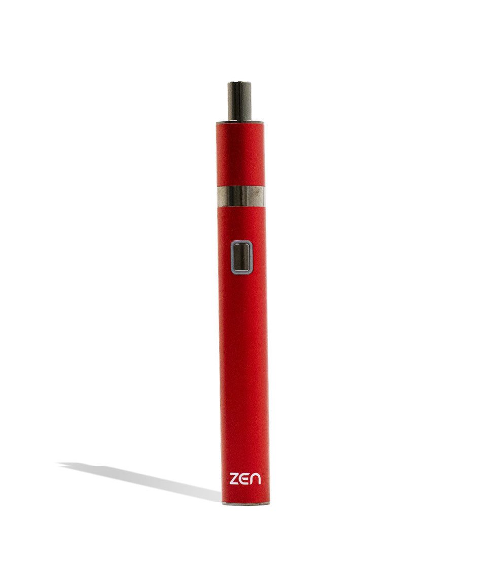 Red Yocan Zen Wax Vaporizer Front View on White Background