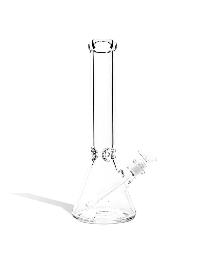 14 Inch 7mm Thick Waterpipe with Ice Pinch on white background