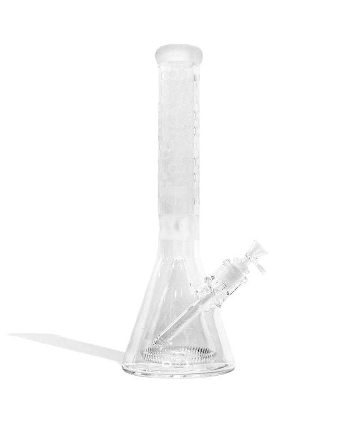 15 Inch Premium Etched Water Pipe with Diffuser on white background