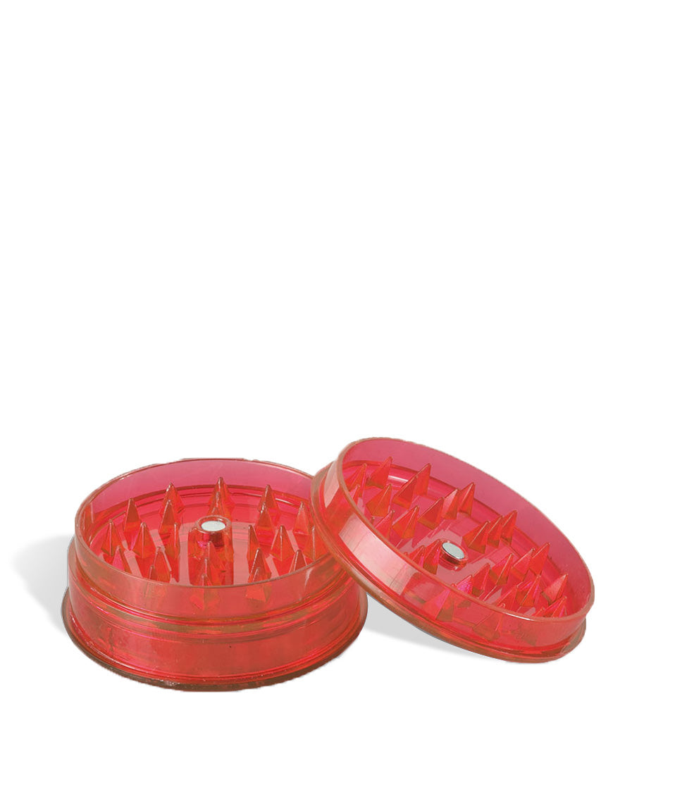 Red Got Vape 2pc Magnetic Acrylic Grinder on white background