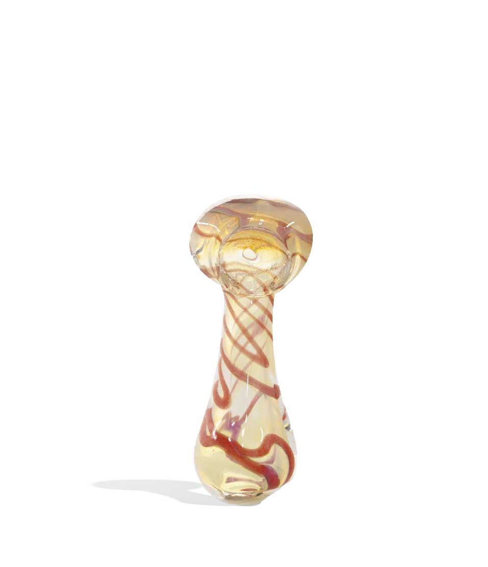 Red 3 inch Fumed Pipe on white background