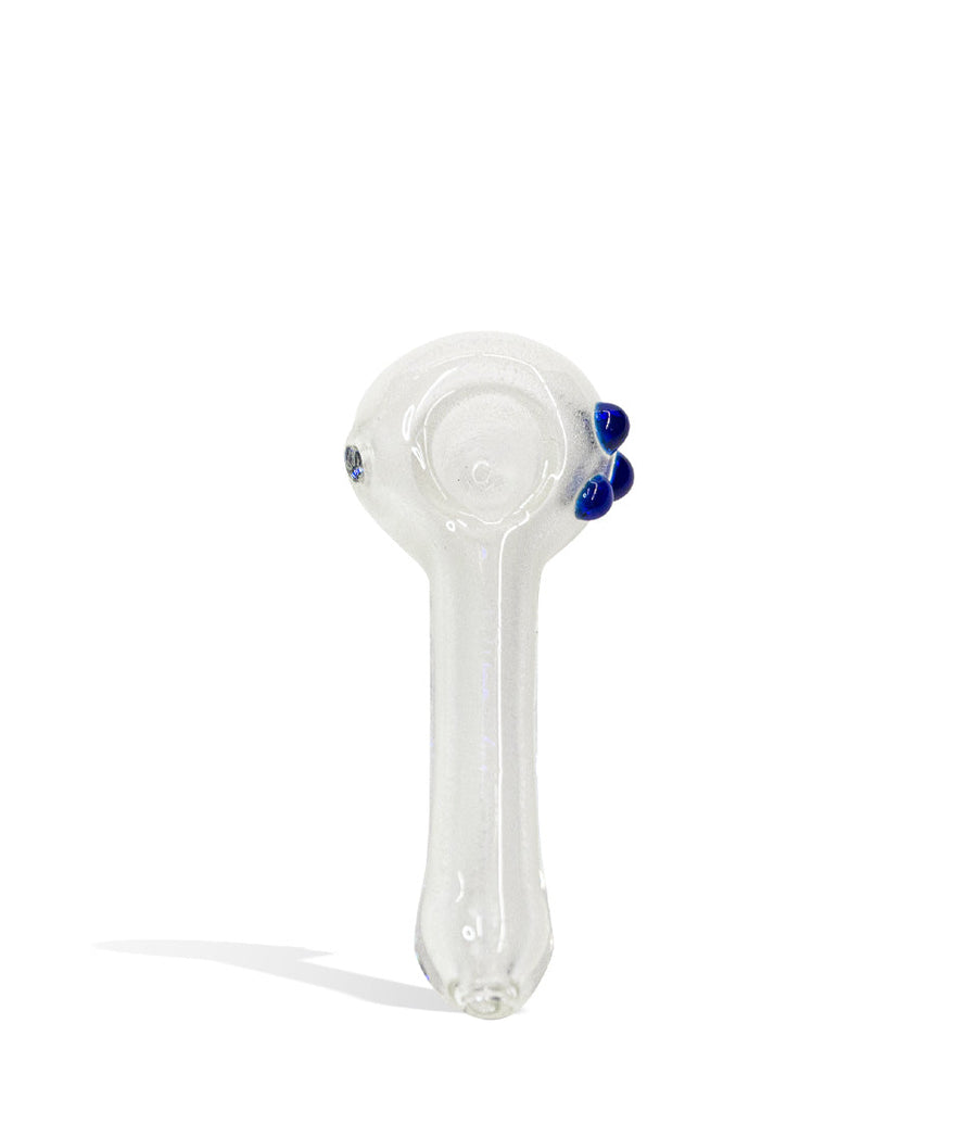 4 inch Glow in the Dark Hand Pipe on white background