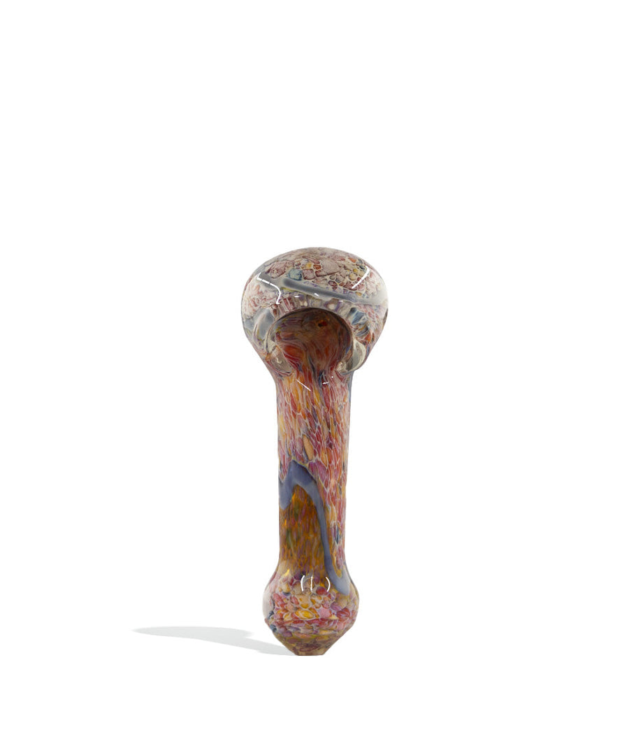 4 inch Mix Colored Handpipe on white background