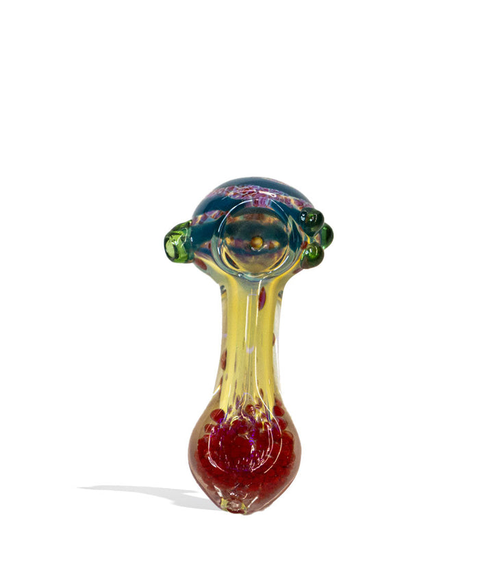 4 inch Mixed Color Handpipe on white background