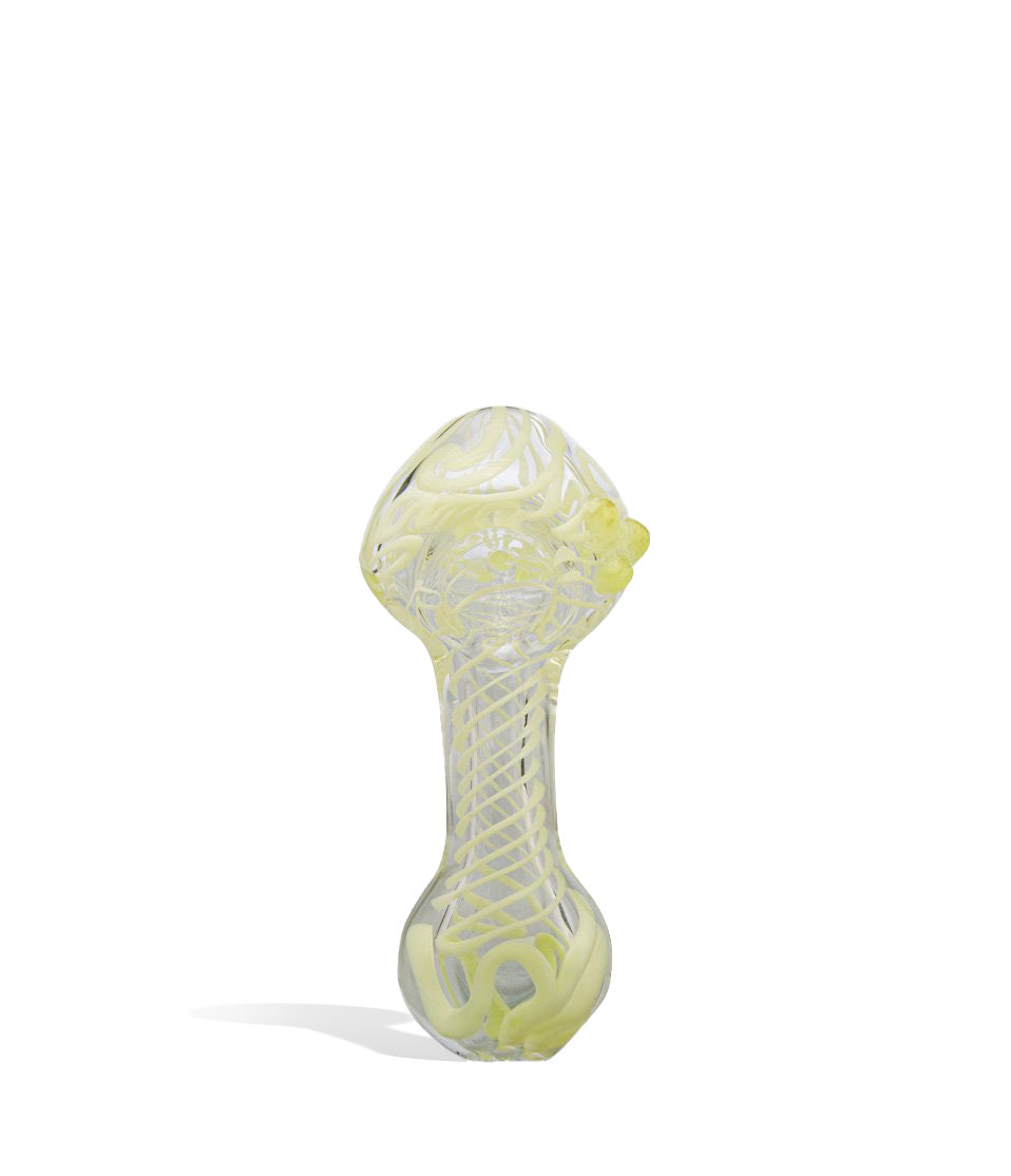 4 inch Spoon Pipe with Flat Mouthpiece on white background