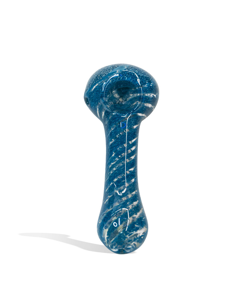 5 inch Mixed Color Art Handpipe on white background