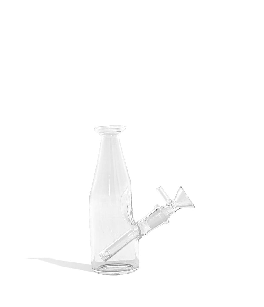 6 inch Bottle Styled Waterpipe with Built In Diffuser Downstem on white background