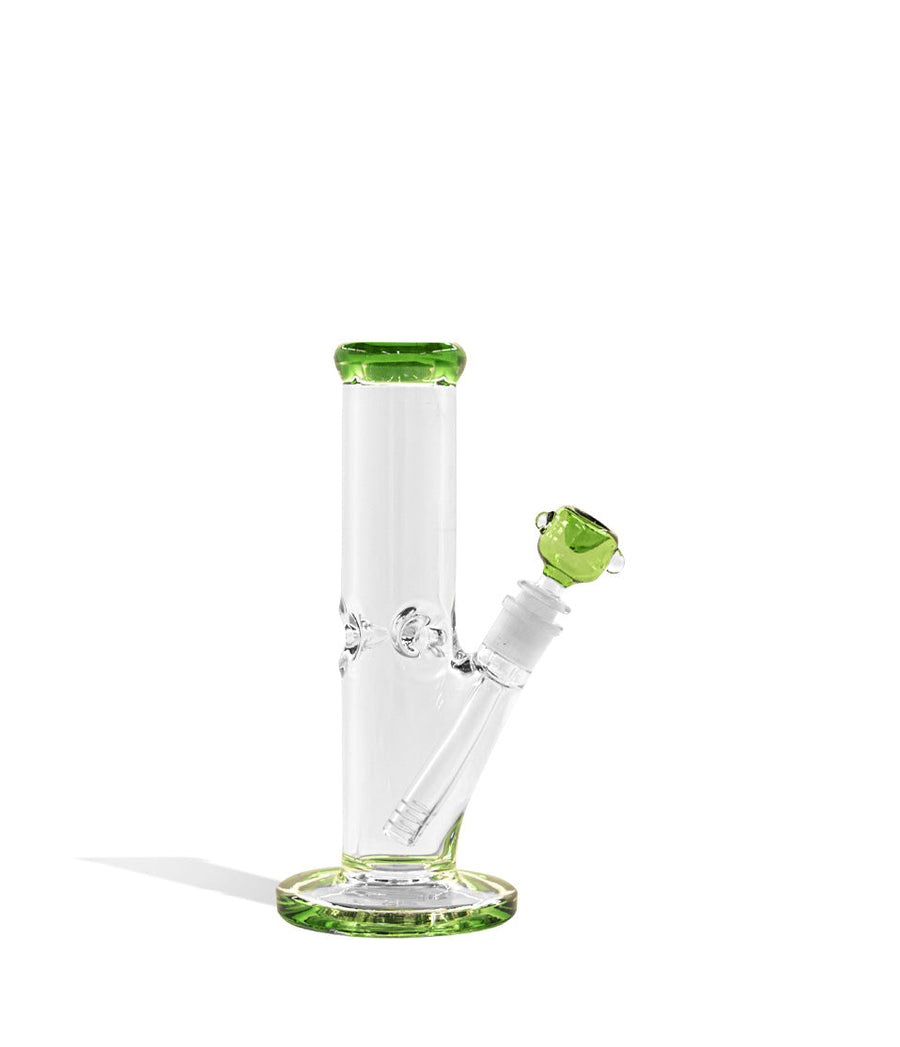 9mm 10 inch Straight Waterpipe on white background