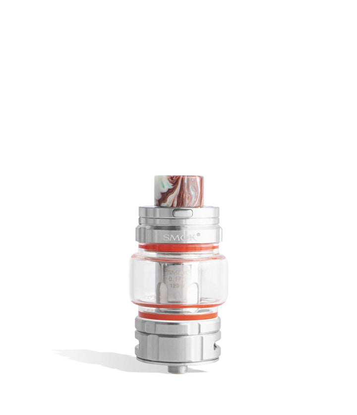 Stainless Steel SMOK TFV16 Sub Ohm Tank on white background