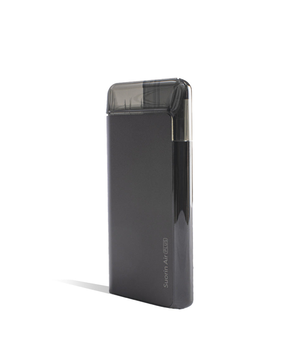Black side view Suorin Air Plus Starter Kit on white background