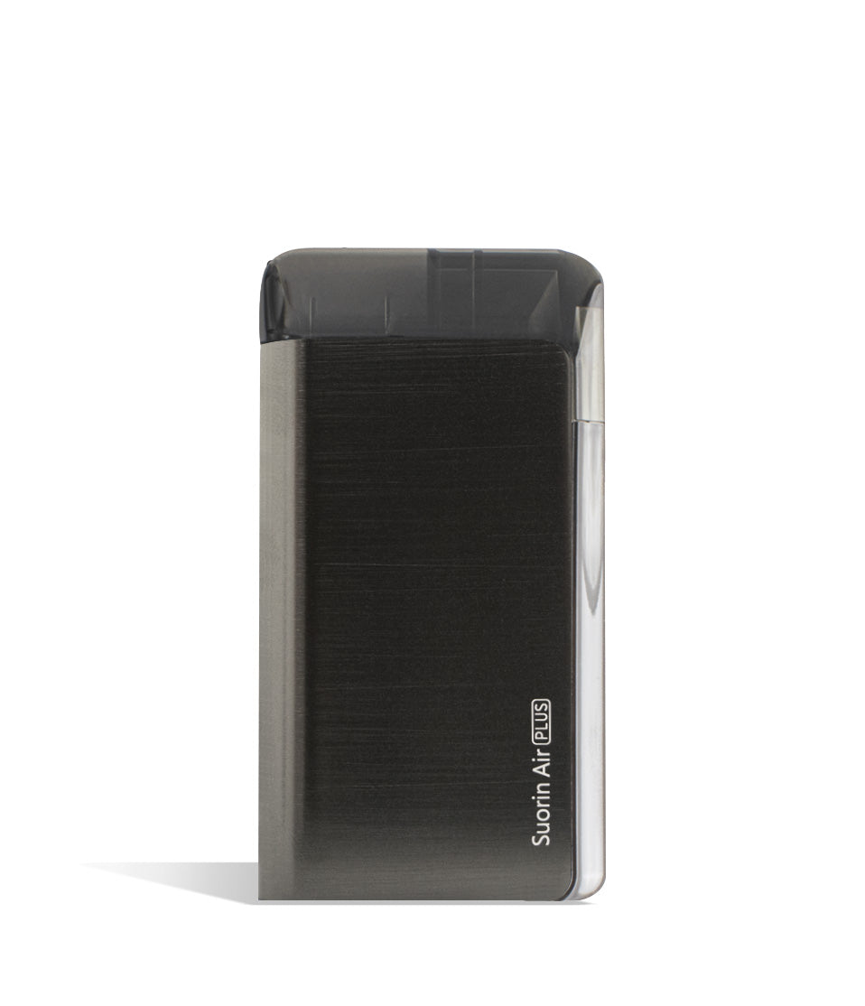 Gunmetal front view Suorin Air Plus Starter Kit on white background
