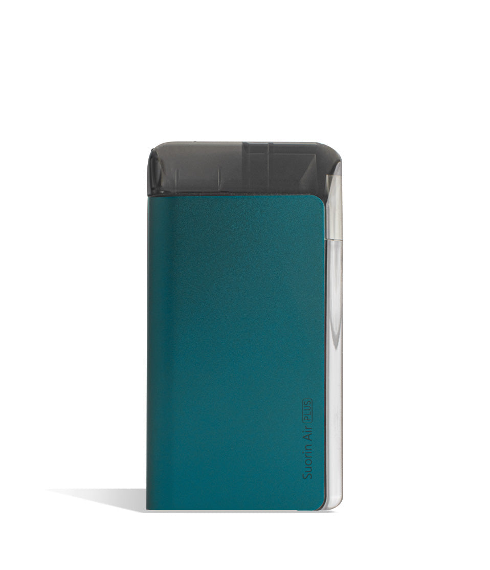 Teal front view Suorin Air Plus Starter Kit on white background