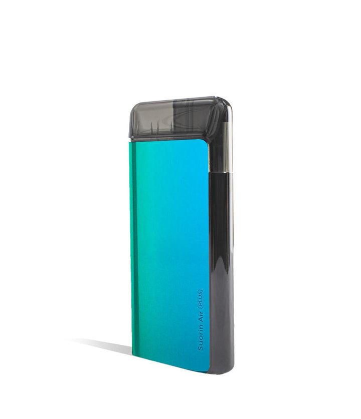 Tiffany Blue side view Suorin Air Plus Starter Kit on white background