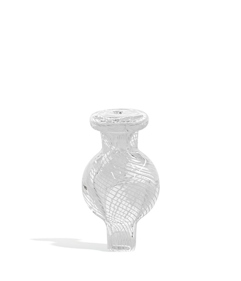 Clear American Colored Boro Carb Cap for 22mm-25mm Bangers on white background