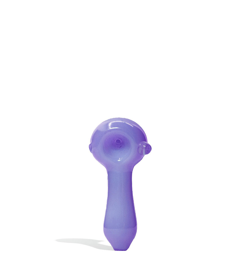 Purple American Milky Tube Handpipe on white background