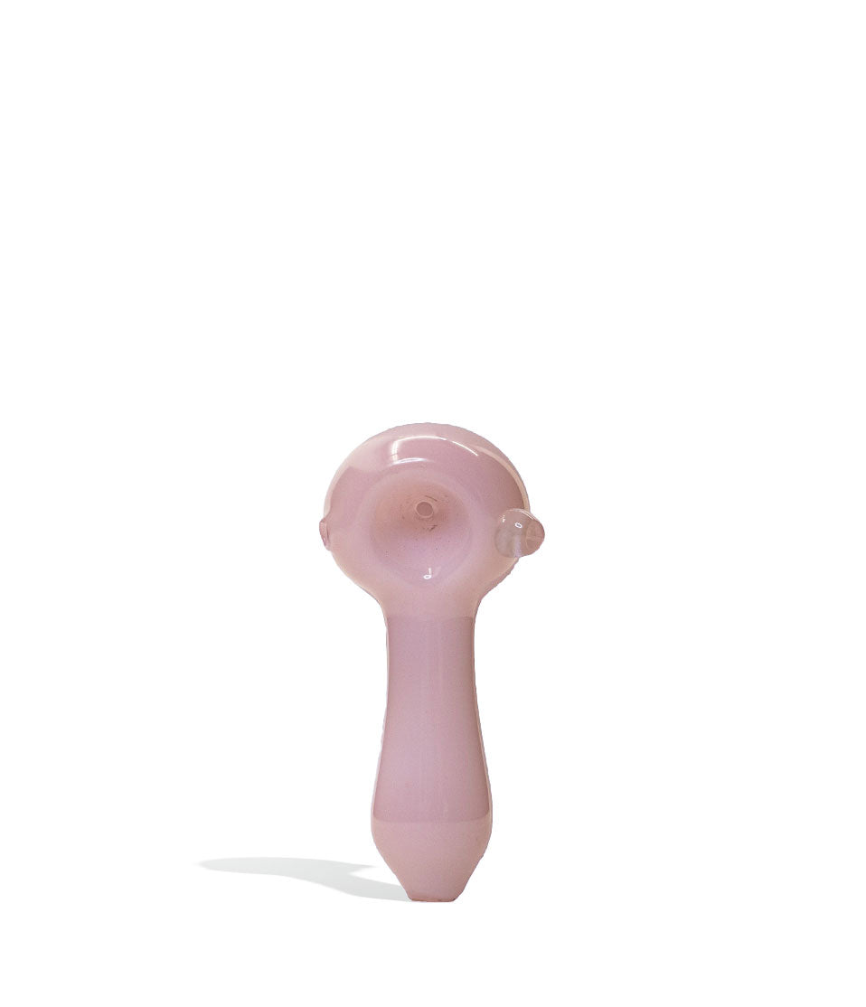 Pink American Milky Tube Handpipe on white background