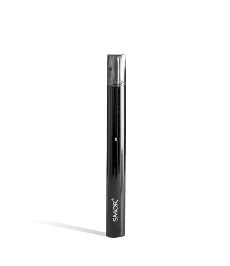 Black front view SMOK SLM 250 mah Pod Kit on white studio background