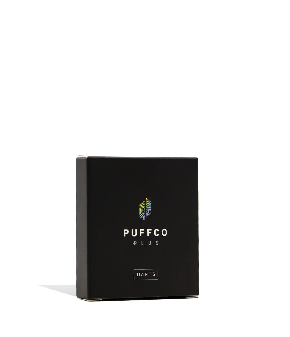 Puffco Plus Dart 3pk packaging side view on white background