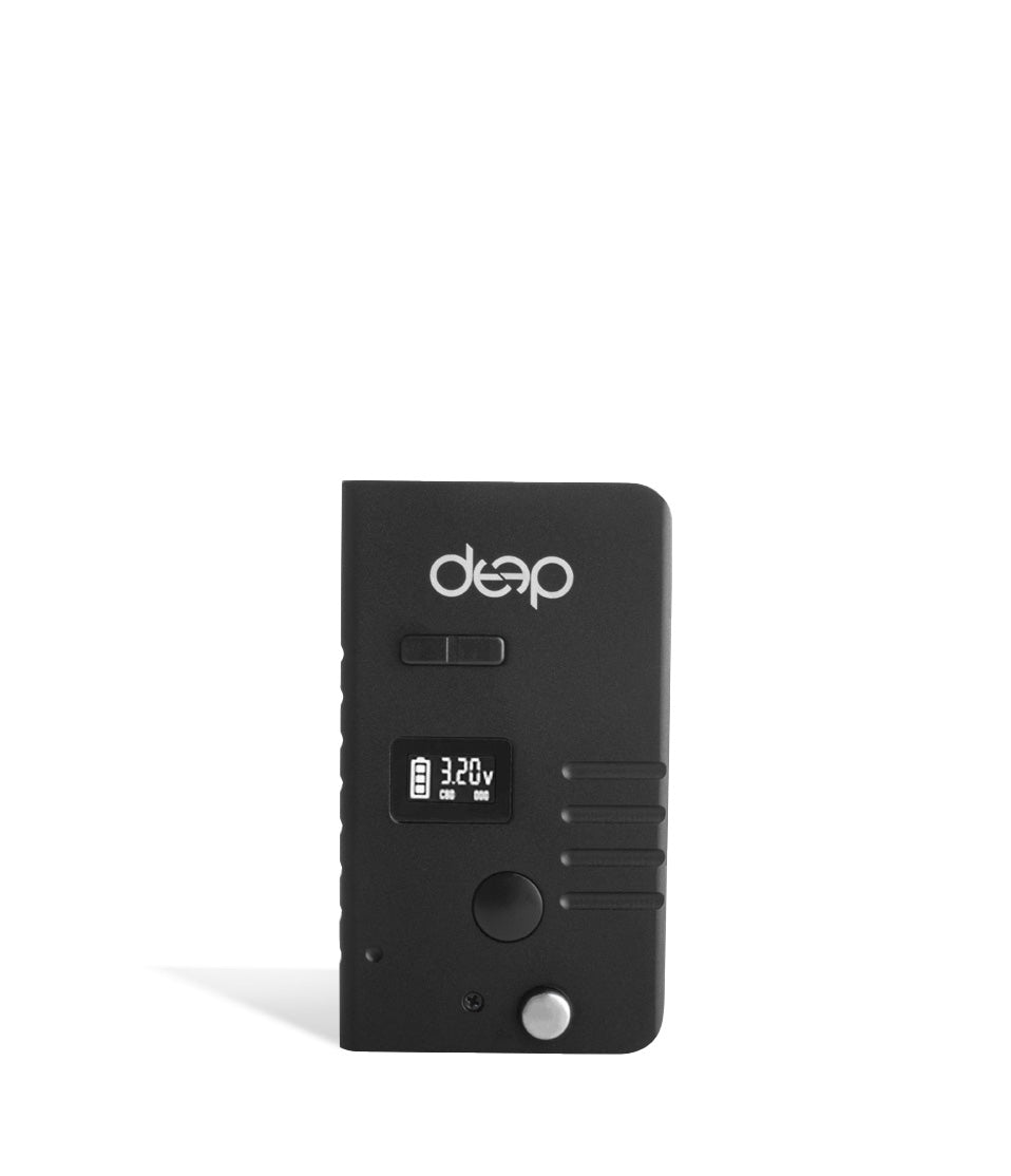 Black Deep Kit Cartridge and Pod Vaporizer on white background