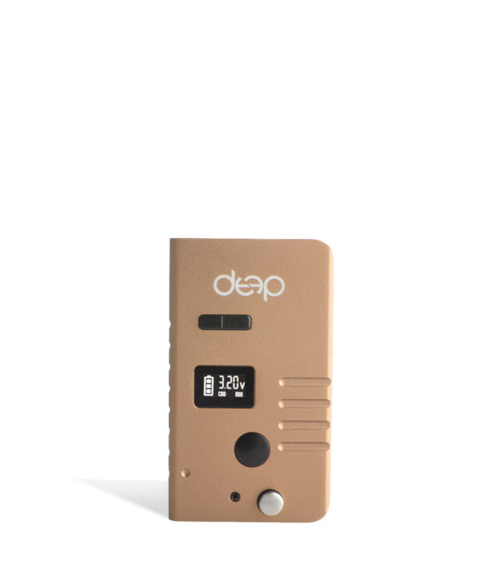 Rose Gold Deep Kit Cartridge and Pod Vaporizer on white background