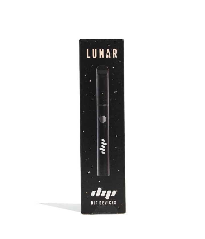 Box Dip Devices Lunar Portable Concentrate Vaporizer on white studio background