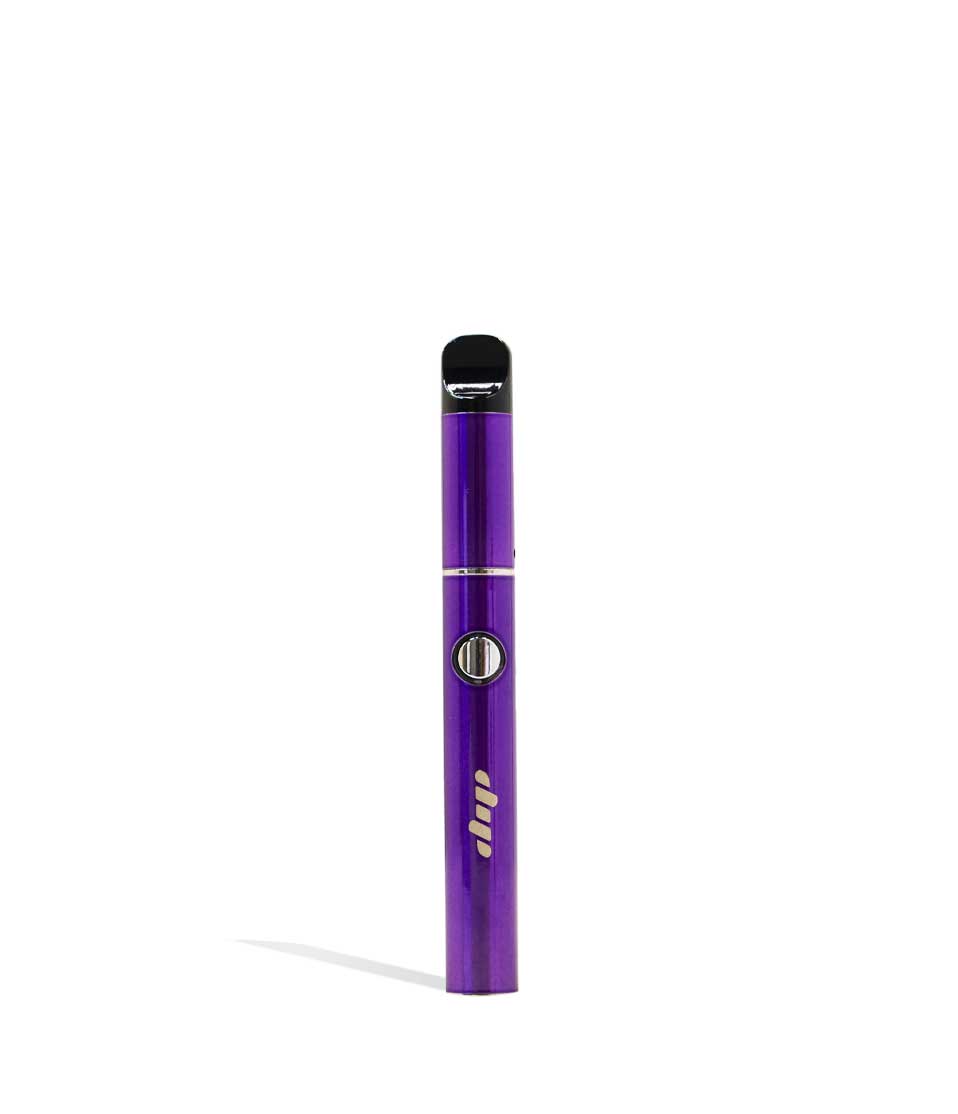 Purple Dip Devices Lunar Portable Concentrate Vaporizer on white studio background