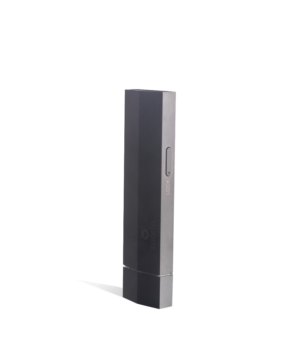 Black left side view Suorin Edge Pod Kit on white background