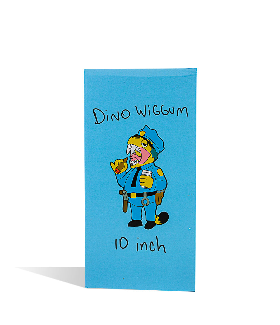 Elbo Glass Dino Wiggum Vinyl Figure packaging on white background