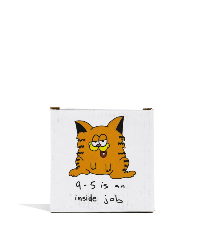 Elbo Glass 9 to 5 Is an Inside Job Ceramic Ashtray packaging on white background