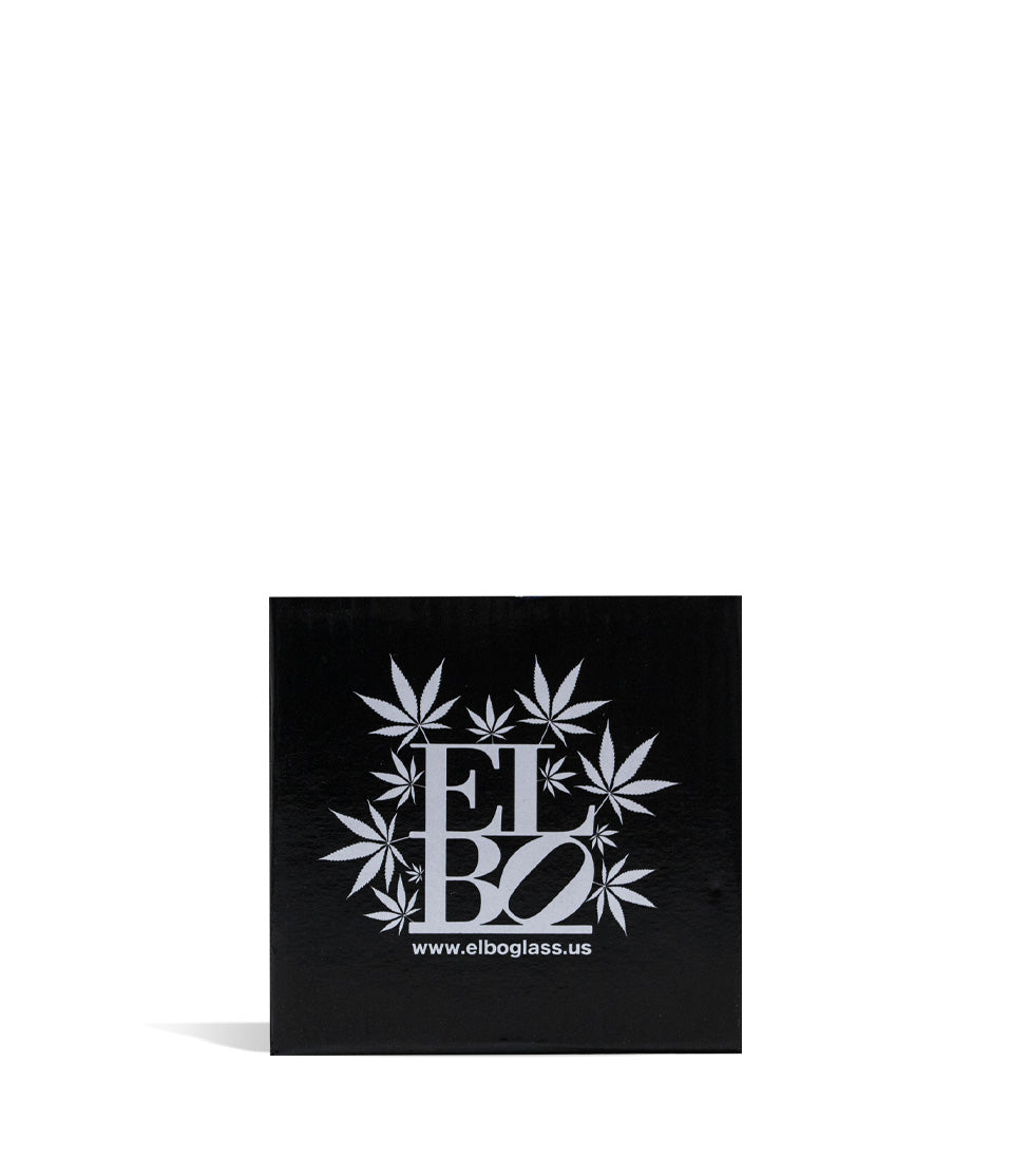 Elbo Glass Ceramic Ashtray packaging on white background