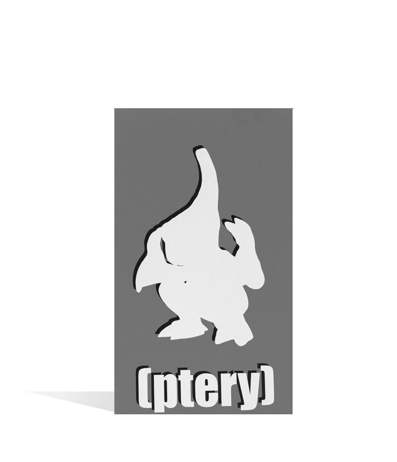Elbo Glass Gray Ptery Vinyl Figure packaging on white background
