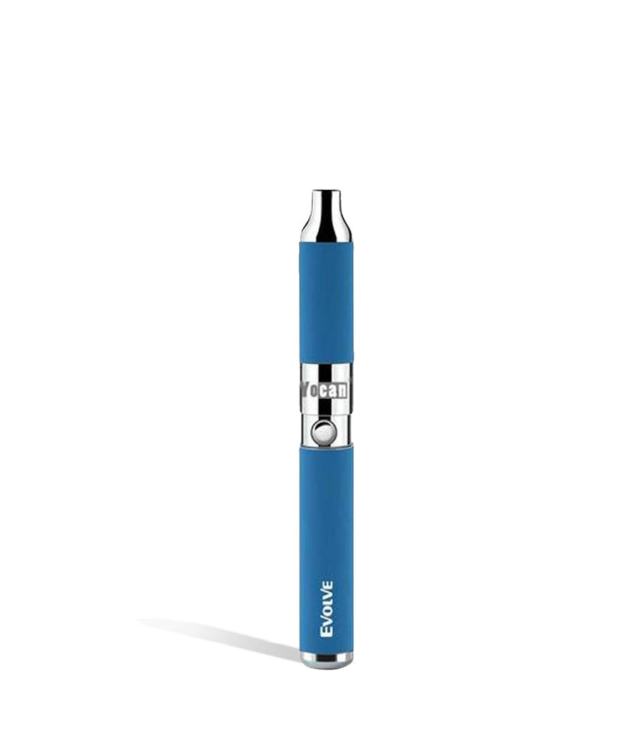 Blue Yocan Evolve Concentrate Kit on white studio background