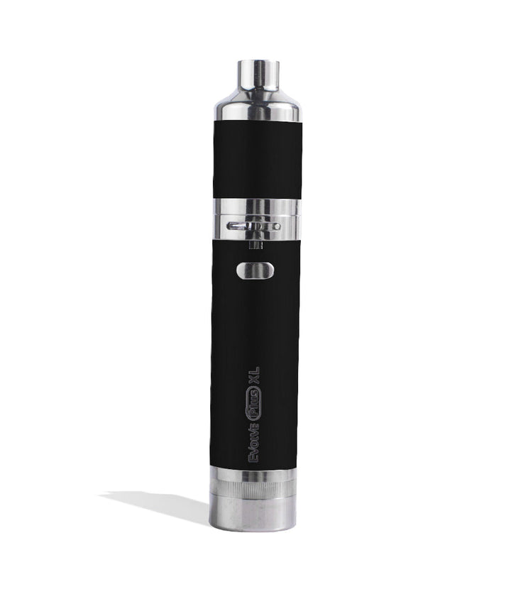Black Yocan Evolve Plus XL Quad Coil Concentrate Kit on white studio background