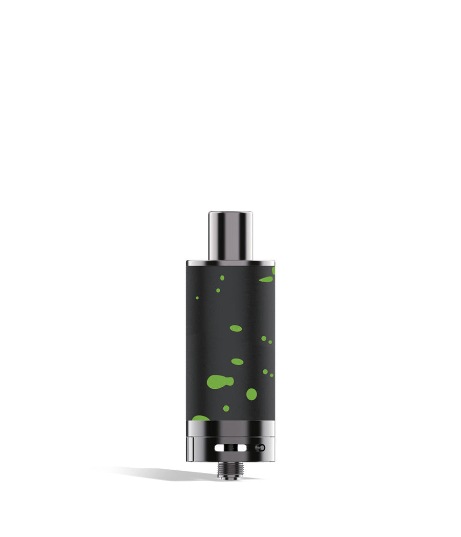 Black Green Spatter Wulf Mods Evolve Plus XL Duo Dry Atomizer on white background