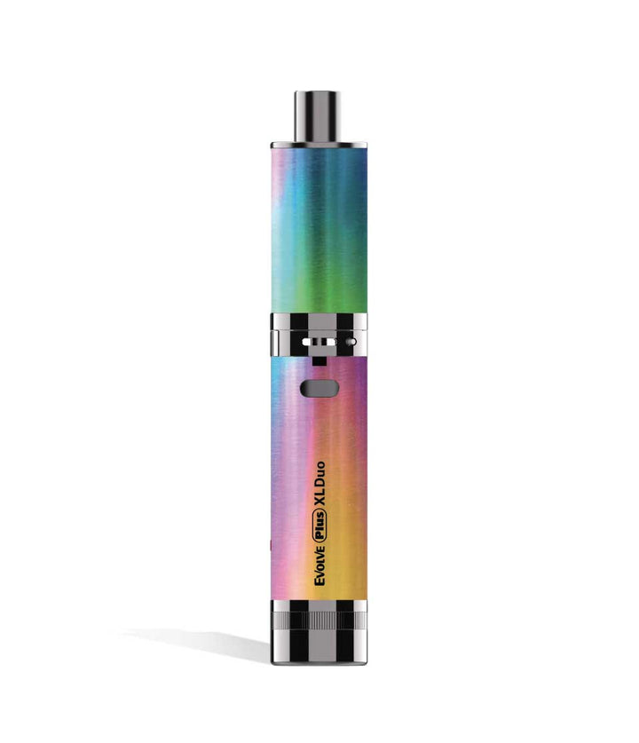 Full Color Dry Herb Wulf Mods Evolve Plus XL Duo 2-in-1 Kit on white studio background