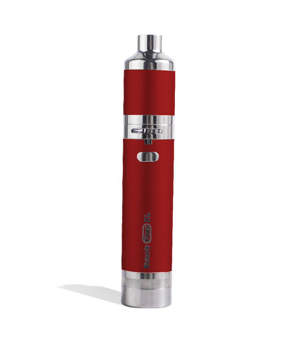Red Yocan Evolve Plus XL Quad Coil Concentrate Kit on white studio background