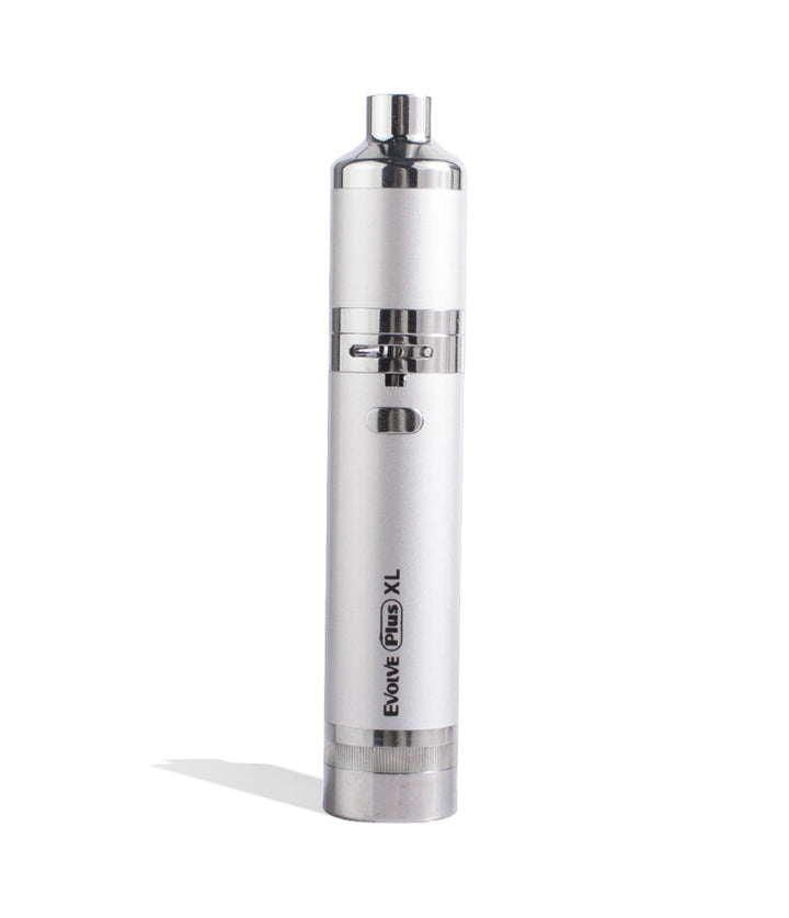 White Yocan Evolve Plus XL Quad Coil Concentrate Kit on white studio background