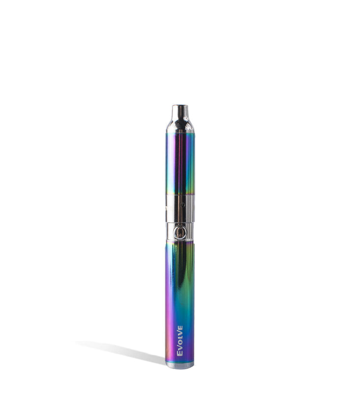 Rainbow Yocan Evolve Concentrate Kit on white studio background
