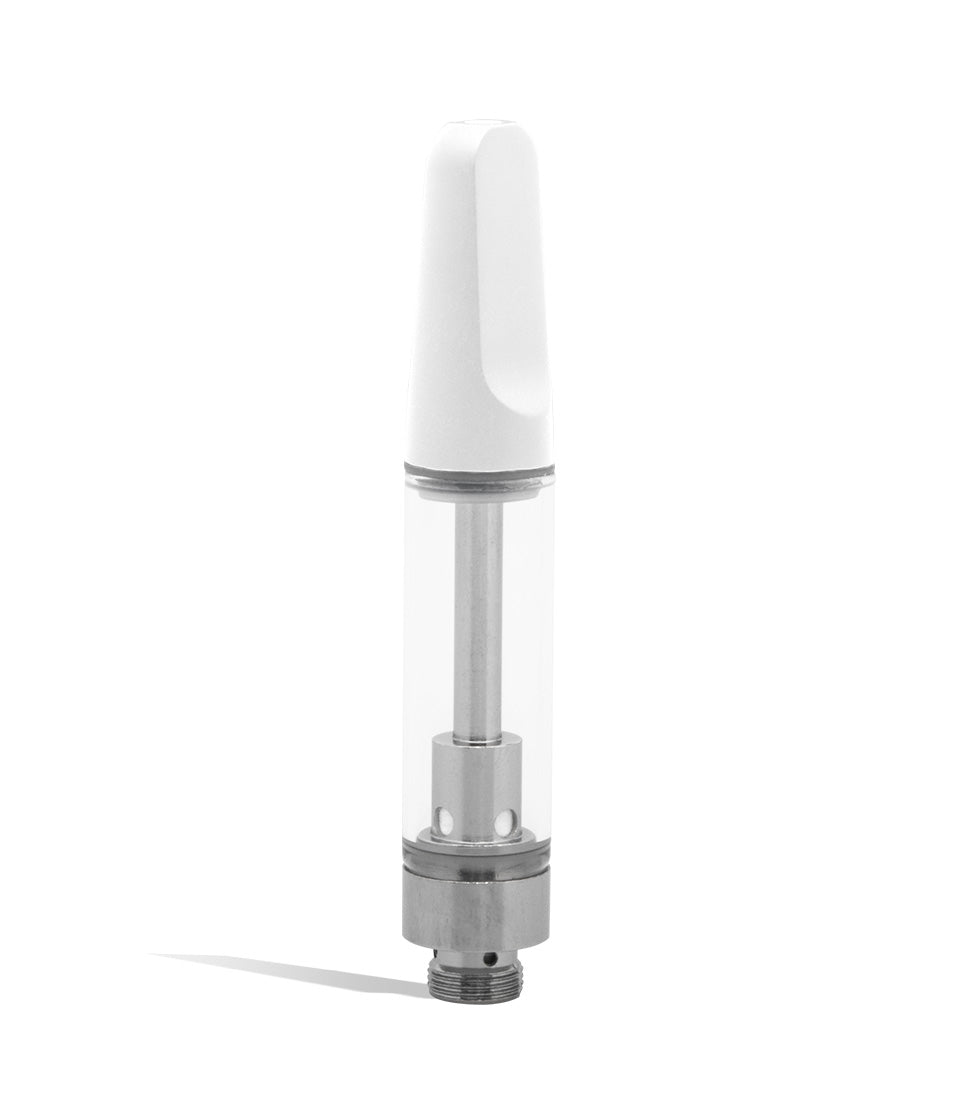 1ml White Exxus Vape EX6 Oil Cartridge on white background