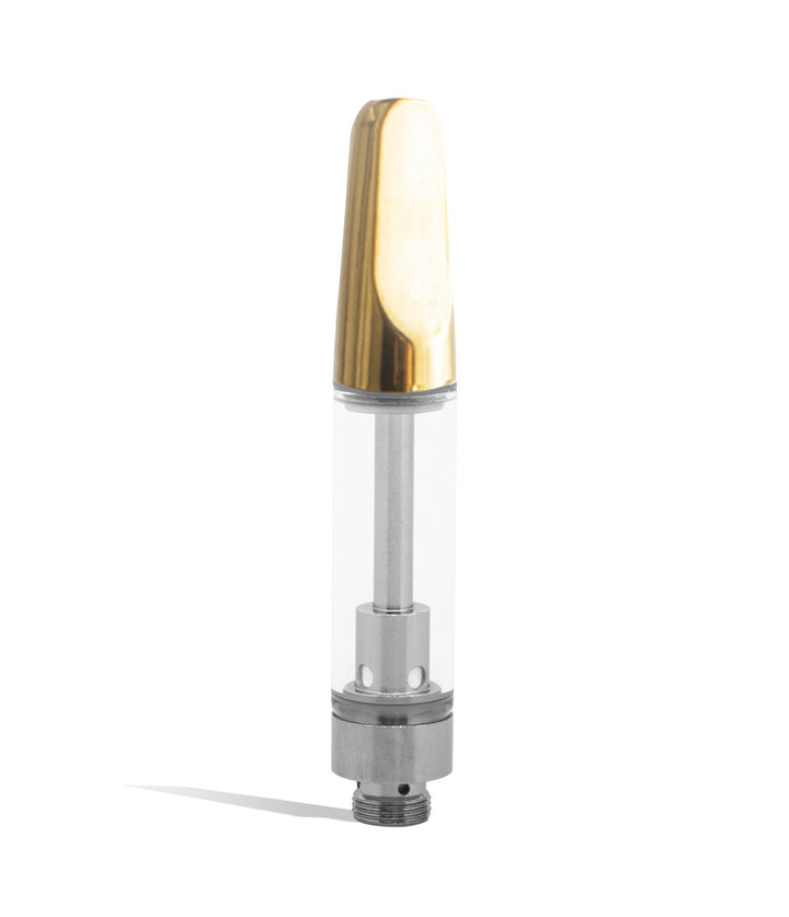 1ml Gold Exxus Vape EX6 Oil Cartridge on white background