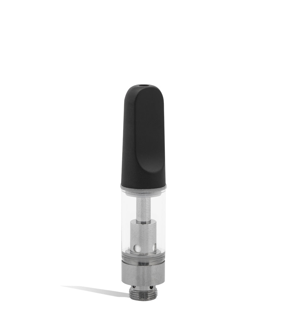 .5ml Black Exxus Vape EX6 Oil Cartridge on white background