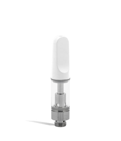 .5ml White Exxus Vape EX6 Oil Cartridge on white background