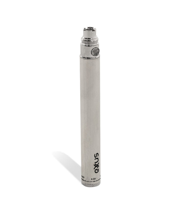 Silver above Exxus Vape 1100 Cartridge Vaporizer on white background