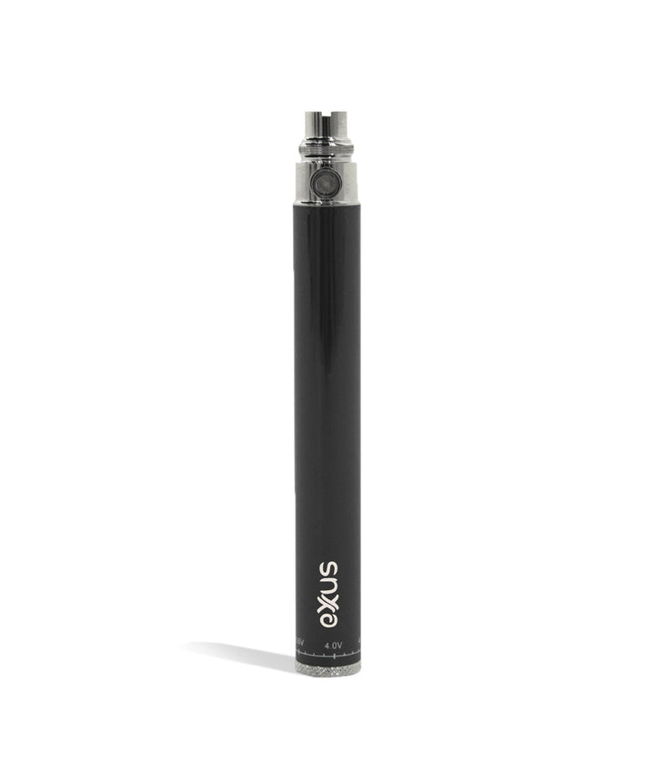 Black front Exxus Vape 1100 Cartridge Vaporizer on white background