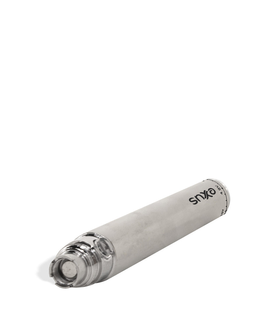 Silver top Exxus Vape 1100 Cartridge Vaporizer on white background