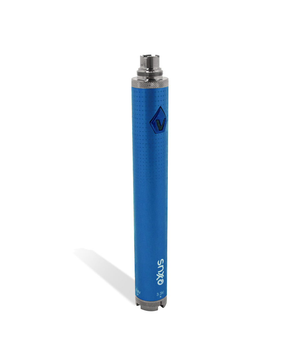 Cosmic Blue above view Exxus Vape 1600 Cartridge Vaporizer on white background