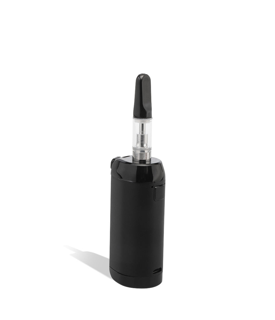 Black Cartridge mode back Exxus Vape VRS 3 in 1 Vaporizer on white background