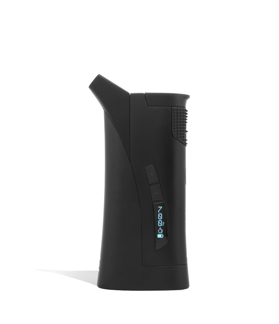 Black front view G Pen Roam Vaporizer on white studio background