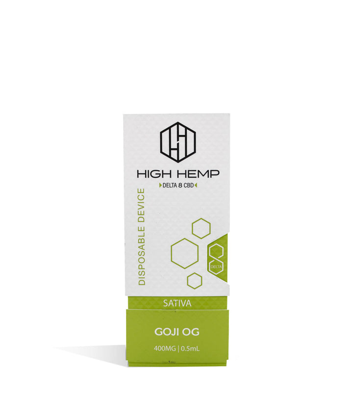 Goji OG High Hemp 4g D8 Disposable on white background