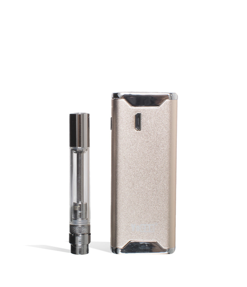 Gold Yocan Hive 2 Variable Voltage Concentrate Kit on white studio background